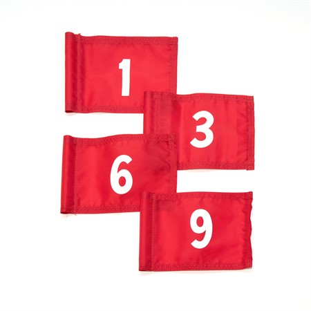 Numrerad puttflagga Standard Golf
